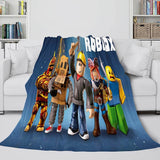 Load image into Gallery viewer, Roblox Flannel Fleece Blanket