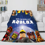 Load image into Gallery viewer, Game Roblox Cosplay Blanket Dunelm Bedding Soft Flannel Fleece Blanket