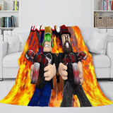 Laden Sie das Bild in den Galerie-Viewer, Roblox Bettwäsche Flanell-Fleecedecke