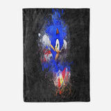 Load image into Gallery viewer, Game Sonic Blanket Flannel Throw Room Decoration