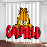 Load image into Gallery viewer, Garfield Curtains Blackout Window Treatments Drapes for Room Decoration