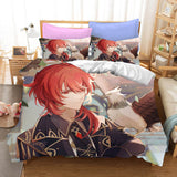 Load image into Gallery viewer, Genshin Impact UK Bedding Set Duvet Cover Without Filler