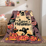 Laden Sie das Bild in den Galerie-Viewer, Halloween Castle Cosplay Flanell-Fleece-Decke Wrap Nap Quilt Decken