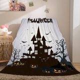 Load image into Gallery viewer, Halloween Castle Flannel Fleece Blanket Wrap Nap Quilt Cosplay Blanket
