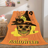 Load image into Gallery viewer, Halloween Castle Flannel Fleece Blanket Wrap Nap Quilt Cosplay Blanket