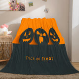 Load image into Gallery viewer, Halloween Party Decoration Flannel Fleece Blanket Wrap Nap Blanket