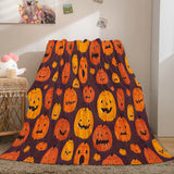 Load image into Gallery viewer, Halloween Party Decoration Flannel Fleece Blanket Wrap Nap Blanket