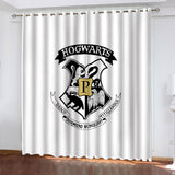 Load image into Gallery viewer, Harry Potter College Pattern Curtains Blackout Window Drapes Decoration