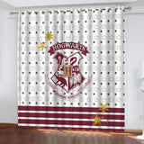 Load image into Gallery viewer, Harry Potter College Pattern Curtains Blackout Window Drapes Decoration