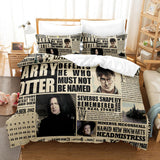 Load image into Gallery viewer, Harry Potter Cosplay Bedding Set Quilt Cover