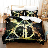 Laden Sie das Bild in den Galerie-Viewer, Harry Potter UK Bettwäsche-Set Bettbezug-Bett-Sets