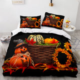 Laden Sie das Bild in den Galerie-Viewer, Horror Halloween Cosplay Bettwäsche-Set UK Bettbezüge Bettwäsche-Sets