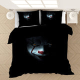 Laden Sie das Bild in den Galerie-Viewer, Es 2 Pennywise Joker Cosplay Bettwäsche-Set Bettbezug Bettwäsche-Sets