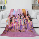 Load image into Gallery viewer, JYP Ent Twice 10th Taste of Love Cosplay Flannel Fleece Throw Blanket