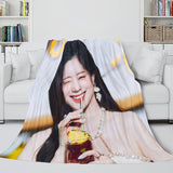 Load image into Gallery viewer, JYP Ent Twice 10th Taste of Love Cosplay Flannel Fleece Throw Blanket
