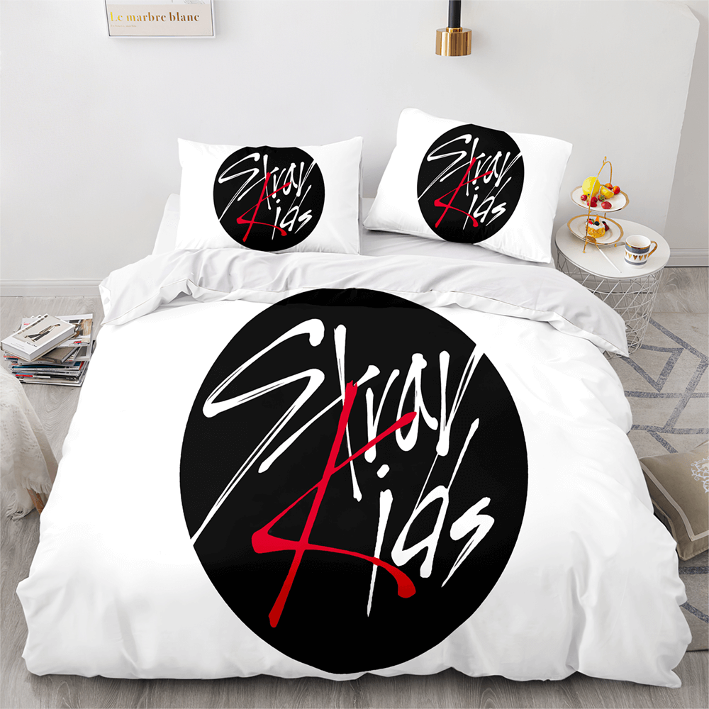 Jeté De Lit Stray Kids En Flanelle Douce – 150 X 125 Cm – Pour Lit D'enfant, Déco Chambre