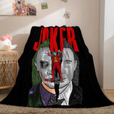 Laden Sie das Bild in den Galerie-Viewer, The Joker Flanell Caroset Throw Cosplay Fleece-Bettwäsche-Decke