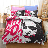 Laden Sie das Bild in den Galerie-Viewer, Joker Jack Napier Cosplay Bettwäsche-Set Quilt Bettbezüge Bett-Sets