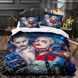 Load image into Gallery viewer, Joker Suicide Squad Harley Quinn Bedding Set Quilt Duvet Cover Sets