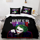 Laden Sie das Bild in den Galerie-Viewer, Joker Why So Serious UK Bettwäsche-Set Steppdecke Bettbezug Bettwäsche-Sets