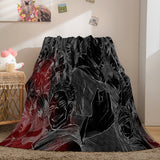 Load image into Gallery viewer, Jujutsu Kaisen Flannel Fleece Blanket Throw Cosplay Wrap Nap Quilt