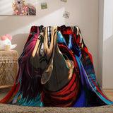 Load image into Gallery viewer, Jujutsu Kaisen Flannel Fleece Blanket Throw Cosplay Wrap Nap Quilt