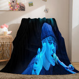 Carica l&#39;immagine nel visualizzatore Galleria, Justin Bieber Coperta in pile di flanella Coperta per pisolino trapunta Cosplay
