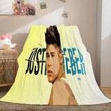 Laden Sie das Bild in den Galerie-Viewer, Justin Bieber Flanell-Fleece-Decke
