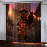 Load image into Gallery viewer, Kung Fu Panda The Dragon Knight Curtains Blackout Window Drapes