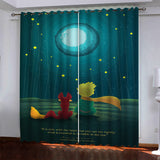 Load image into Gallery viewer, Le Petit Prince Pattern Curtains Blackout Window Drapes