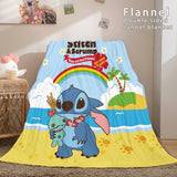 Load image into Gallery viewer, Lilo and Stitch Flannel Fleece Blanket