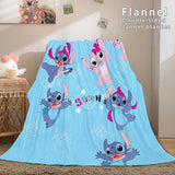 Load image into Gallery viewer, Lilo and Stitch Flannel Fleece Blanket