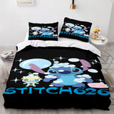 Load image into Gallery viewer, Lilo and Stitch Cosplay Kids Bedding Set Quilt Duvet Covers Bed Sets
