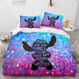 Load image into Gallery viewer, Lilo and Stitch Cosplay Kids Bedding Set Quilt Duvet Covers Bed Sets