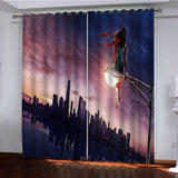 Load image into Gallery viewer, MS MARVEL Curtains Pattern Blackout Window Drapes