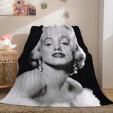 Load image into Gallery viewer, Marilyn Monroe Flannel Fleece Throw Blanket Quilt Wrap Nap Blanket