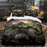 Laden Sie das Bild in den Galerie-Viewer, Avengers Cosplay UK Bettwäsche-Set Quilt Bettbezüge Bettwäsche-Sets