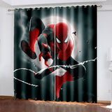 Load image into Gallery viewer, Marvel Spider-Man Curtains Blackout Window Drapes
