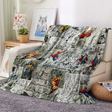 Load image into Gallery viewer, Marvel Spider Man Blanket Flannel Throw Room Decoration