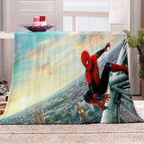 Load image into Gallery viewer, Marvel Spider Man Blanket Flannel Throw Room Decoration