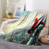 Load image into Gallery viewer, Marvel Spider Man Blanket Flannel Throw Room Decoration