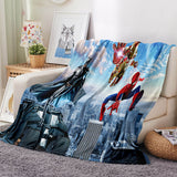 Load image into Gallery viewer, Marvel Spider Man Blanket Flannel Throw Room Decoration