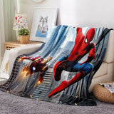 Load image into Gallery viewer, Marvel Spider Man Blanket Flannel Throw Room Decoration