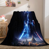 Laden Sie das Bild in den Galerie-Viewer, Star Wars Flanell-Fleecedecke