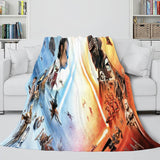 Laden Sie das Bild in den Galerie-Viewer, Star Wars Flanell-Fleecedecke