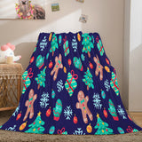 Load image into Gallery viewer, Merry Christmas Blanket Flannel Fleece Throw Quilt Wrap Nap Blanket