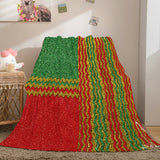 Load image into Gallery viewer, Merry Christmas Theme Flannel Fleece Throw Cosplay Quilt Blanket
