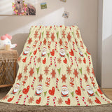 Load image into Gallery viewer, Merry Christmas Theme Flannel Fleece Throw Cosplay Quilt Blanket