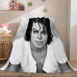 Laden Sie das Bild in den Galerie-Viewer, Michael Jackson Flanell-Fleece-Decke