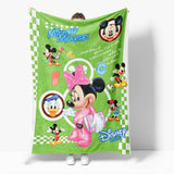 Load image into Gallery viewer, Mickey Minnie Mouse Cosplay Blanket Flannel Fleece Quilt Blanket